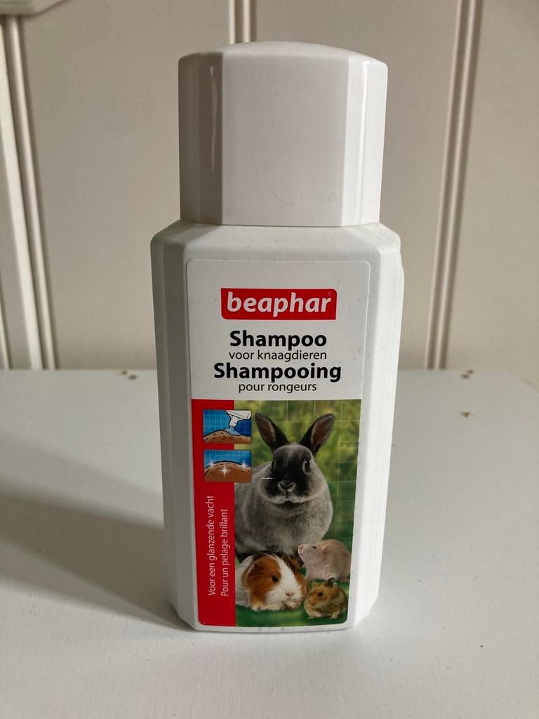 Beaphar shampoo konijn cavia hamster, Ophalen of Verzenden, Zo goed als nieuw, Verzorging