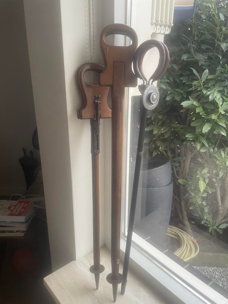 Antieke zitstokken, Antiek en Kunst, Ophalen of Verzenden