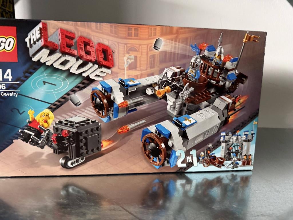 LEGO Movie Kasteelcavalerie (70806) | NIEUW IN DOOS, Info@lego.com, Denemarken, Lego, Nieuw