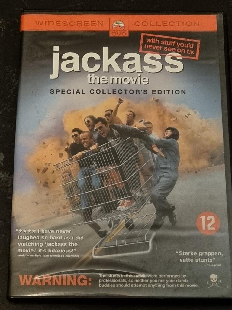 Jackass: The Movie - Special Collector's Edition DVD, Vanaf 12 jaar, Ophalen of Verzenden, Zo goed als nieuw, Actiekomedie