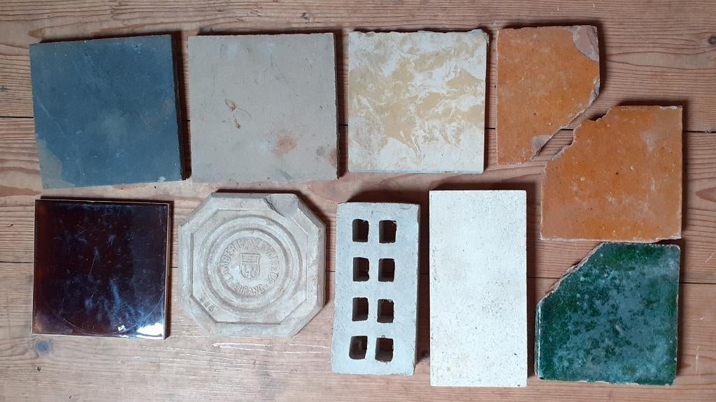 Stenen en estrikken, Doe-het-zelf en Verbouw, Vloerdelen en Plavuizen, Steen of Klei, Minder dan 50 cm, Ophalen of Verzenden, Minder dan 5 m²