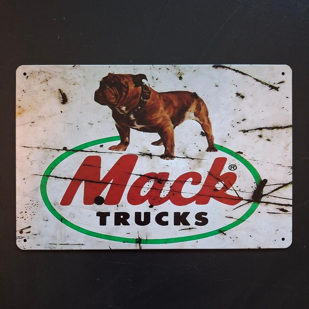 Mack Trucks Metalen plaat, Ophalen of Verzenden, Nieuw