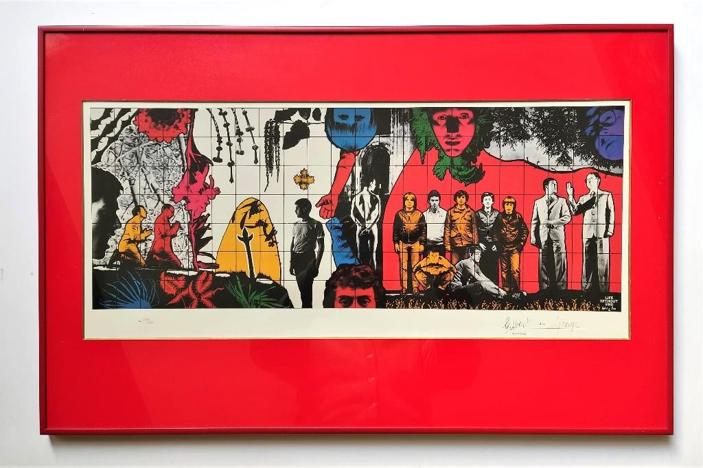 Gilbert & George - Litho - Life Without End 1982, Ophalen