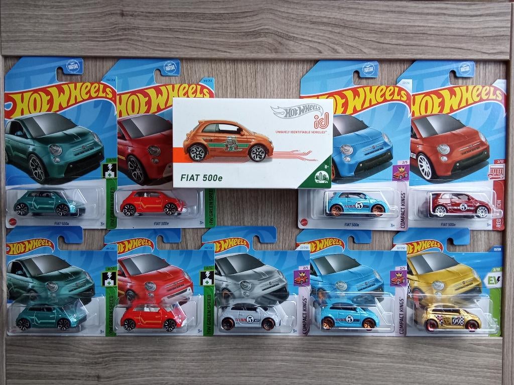 Hot Wheels Fiat 500e, Ophalen, Nieuw, Auto