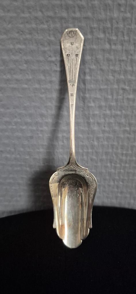 Zilveren suikerschep suikerlepel met div. merktekens, Ophalen of Verzenden, Zilver