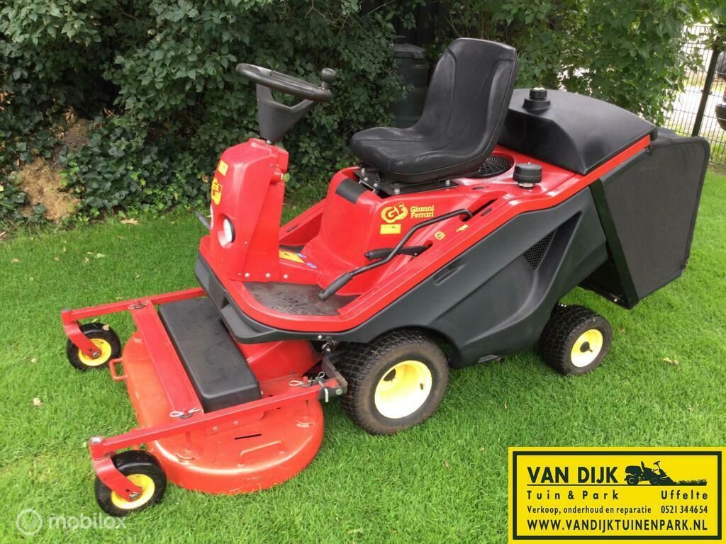 Gianni Ferrari GTR200 Zitmaaier met opvangbak, Ophalen, Gebruikt, Opvangbak