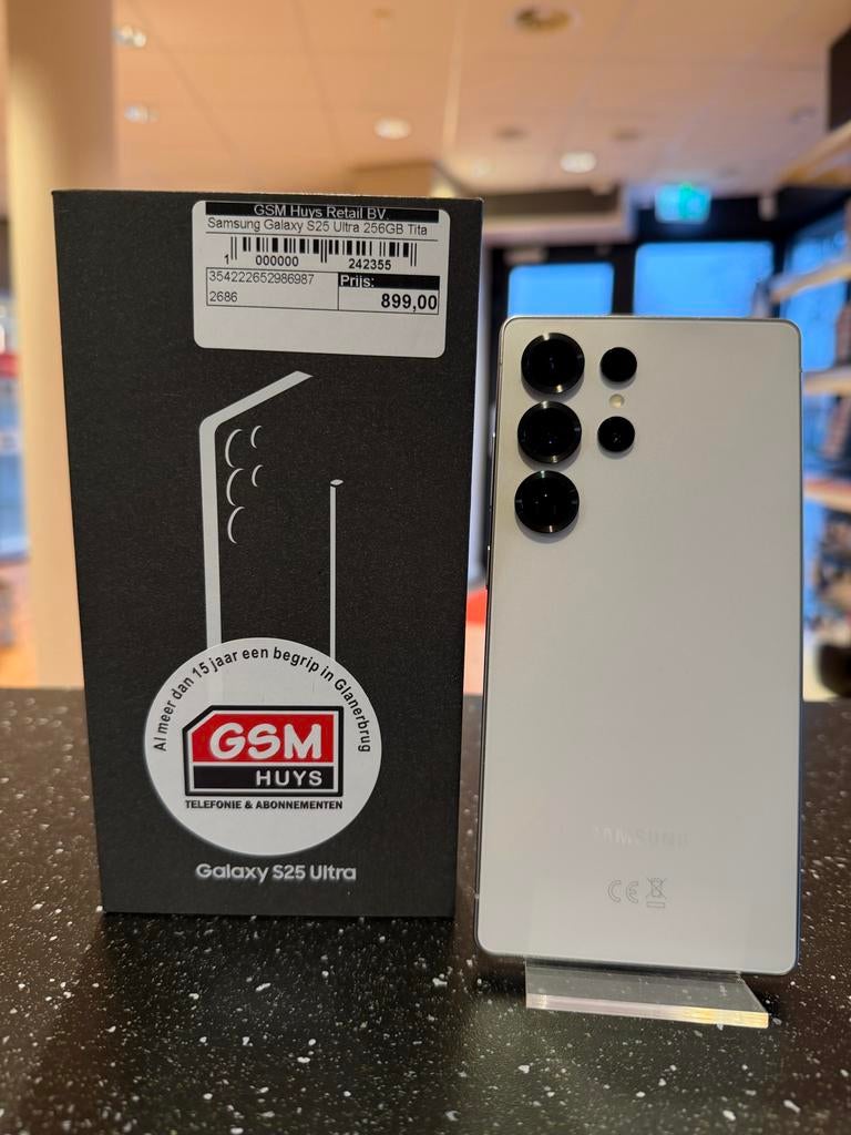 Samsung Galaxy S25 Ultra 256GB met 2 jaar garantie, Telecommunicatie, Mobiele telefoons | Samsung, Zo goed als nieuw, Overige modellen