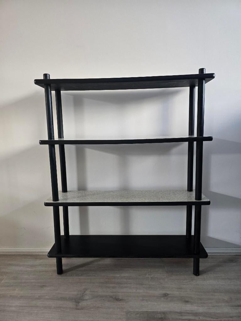 Vintage Stokkenrek met Formica 1959, Ophalen