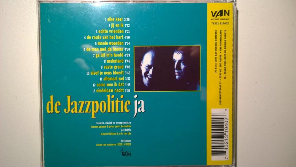 De Jazzpolitie - Ja, Ophalen of Verzenden, Zo goed als nieuw, Pop