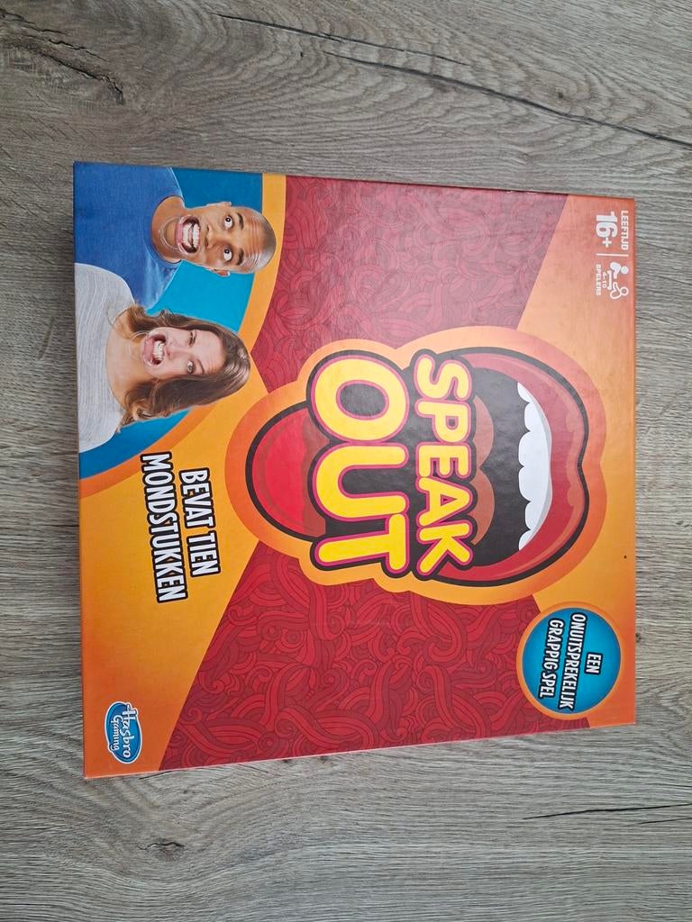 Speak Out - Grappig Partyspel!, Hobby en Vrije tijd, Gezelschapsspellen | Bordspellen, Vijf spelers of meer, Ophalen of Verzenden