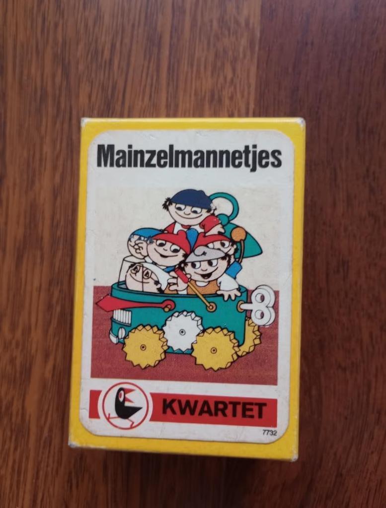 Raaf kwartet Mainzelmannetjes compleet spel veel gebruikt, Drie of vier spelers, Ophalen of Verzenden, Gebruikt, Raaf