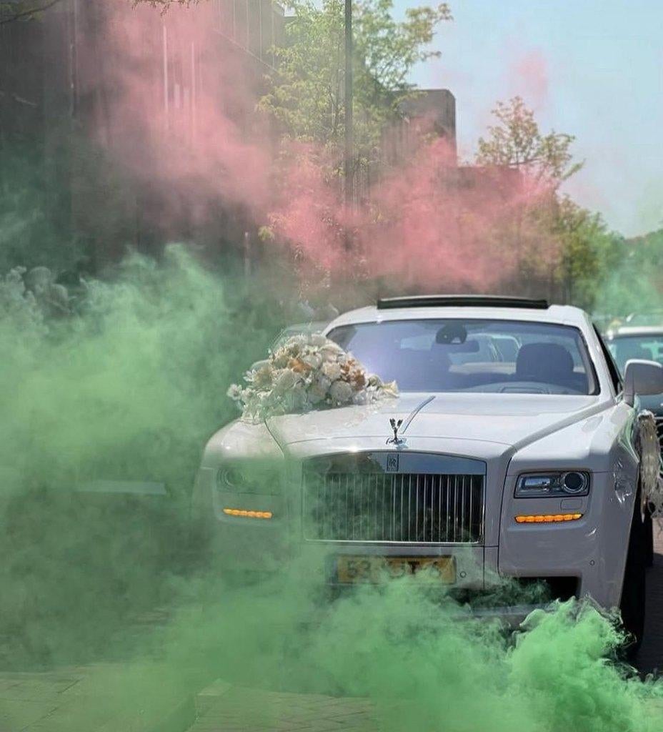 TrouwAuto Rolls Royce Ghost te huur, Diensten en Vakmensen, Verhuur | Auto en Motor, Limousine, Trouwauto, Met chauffeur