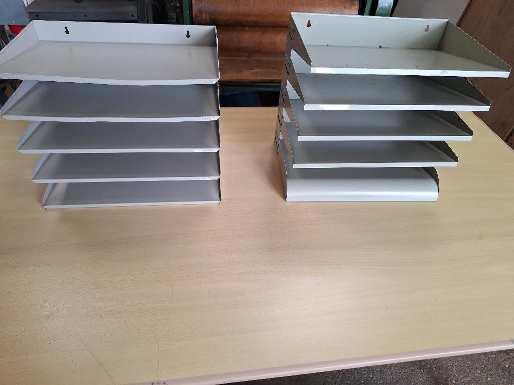 metalen brievenbakjes 2x, Diversen, Ophalen of Verzenden, Zo goed als nieuw