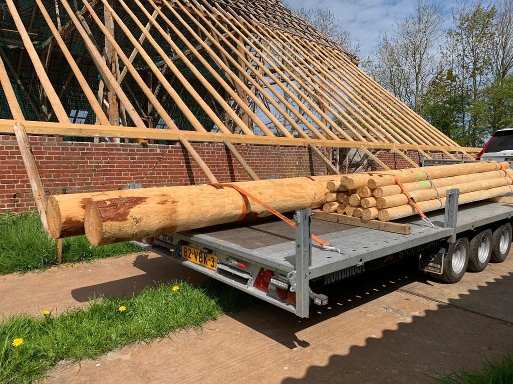 Juffers | Gebinten | Daksporen | Oplangen | Slieten | Sporen, Doe-het-zelf en Verbouw, Hout en Planken, Nieuw, Ophalen of Verzenden