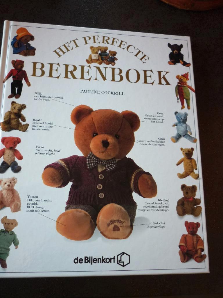 Boek over antieke Teddy beren., Antiek en Kunst, Verzenden