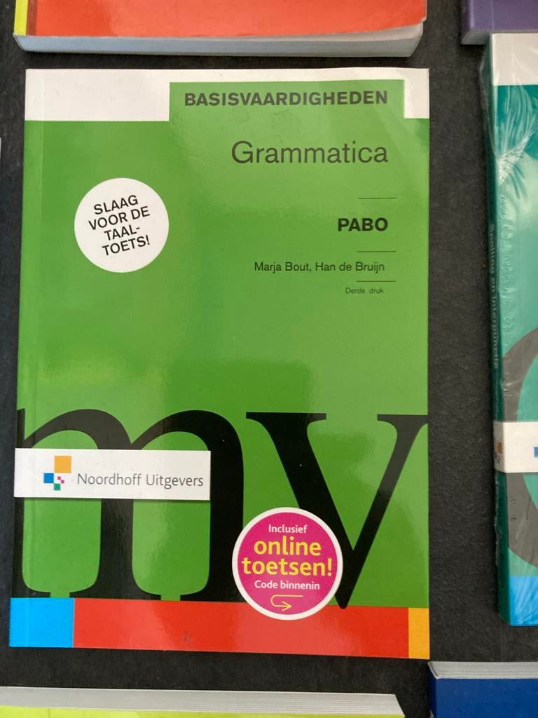 Grammatica PABO - Marja Bout, Han de Bruijn, Boeken, Ophalen of Verzenden, Alpha, Zo goed als nieuw, HBO