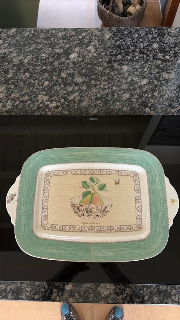 Wedgwood Sarah’s Garden Queens ware dienblad, Huis en Inrichting, Keuken | Servies, Ophalen of Verzenden, Wedgwood, Porselein