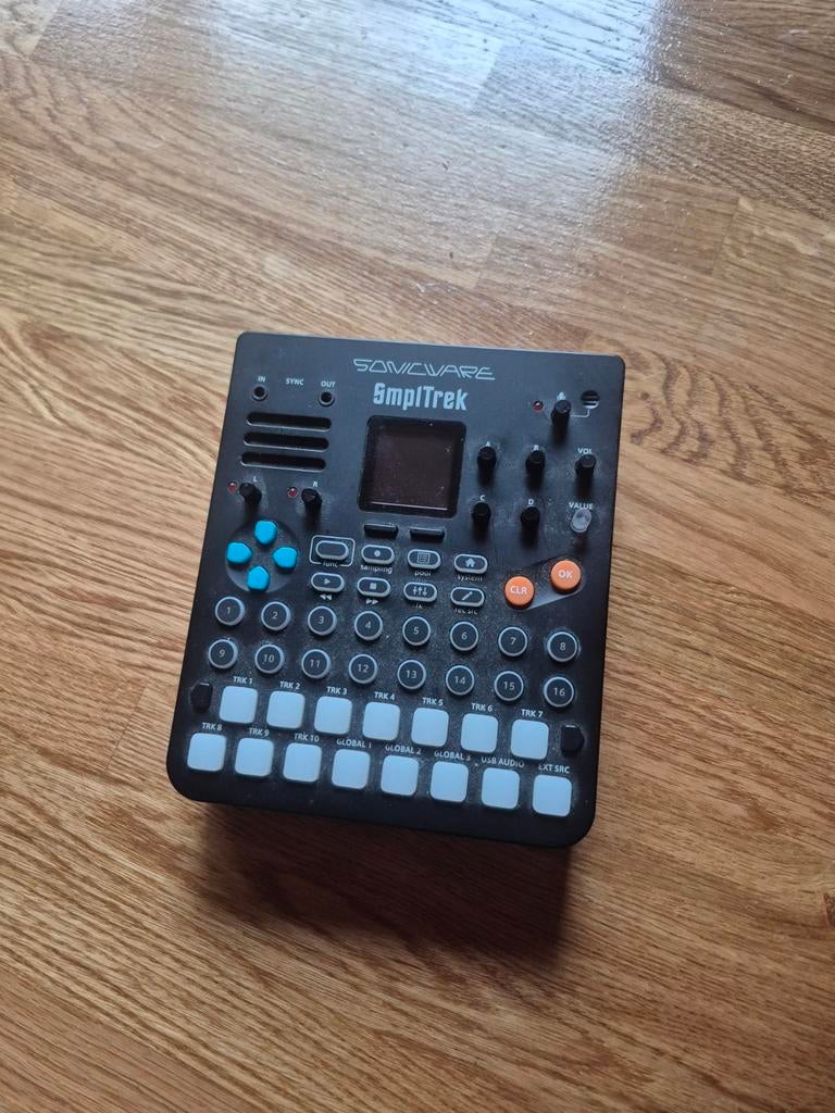 Sonicware SmplTrek - Compacte Sampler/Sequencer, Ophalen of Verzenden, Zo goed als nieuw