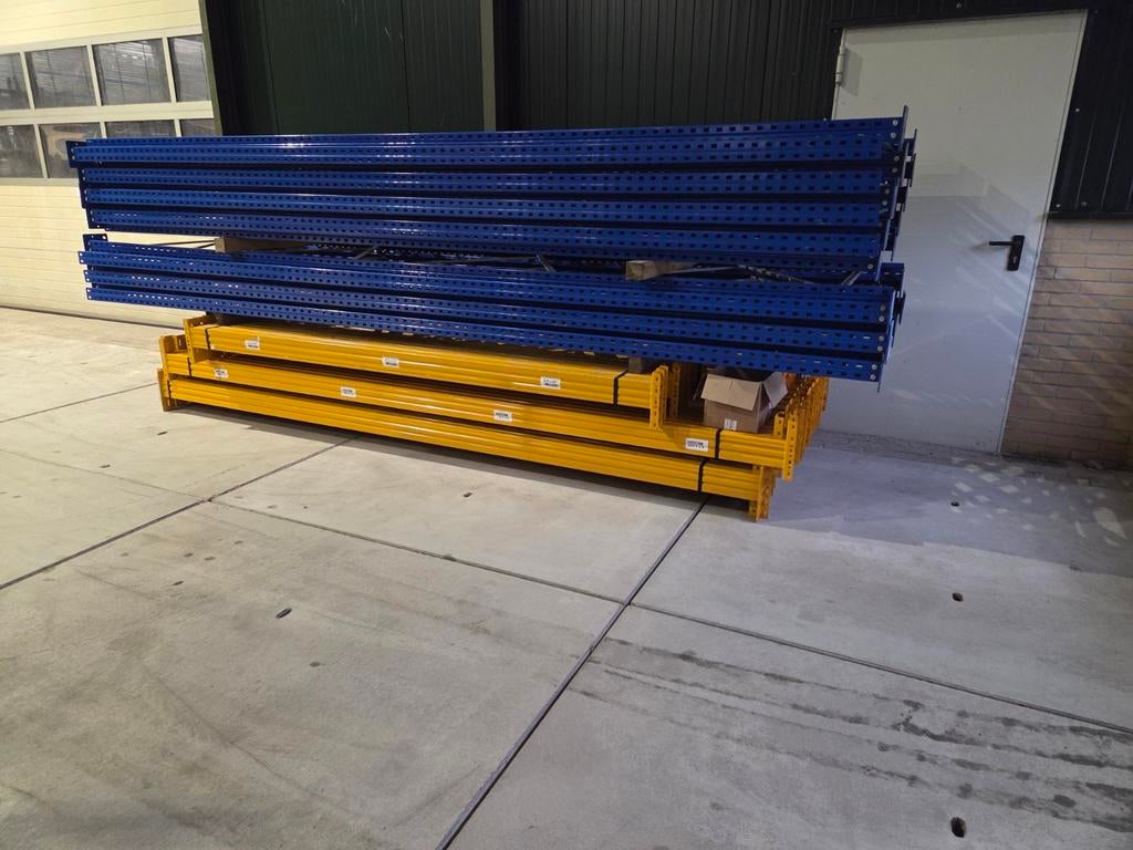 2x set Esmena jungheinrich palletstelling 4.25x1.1x3.6m., Ophalen of Verzenden