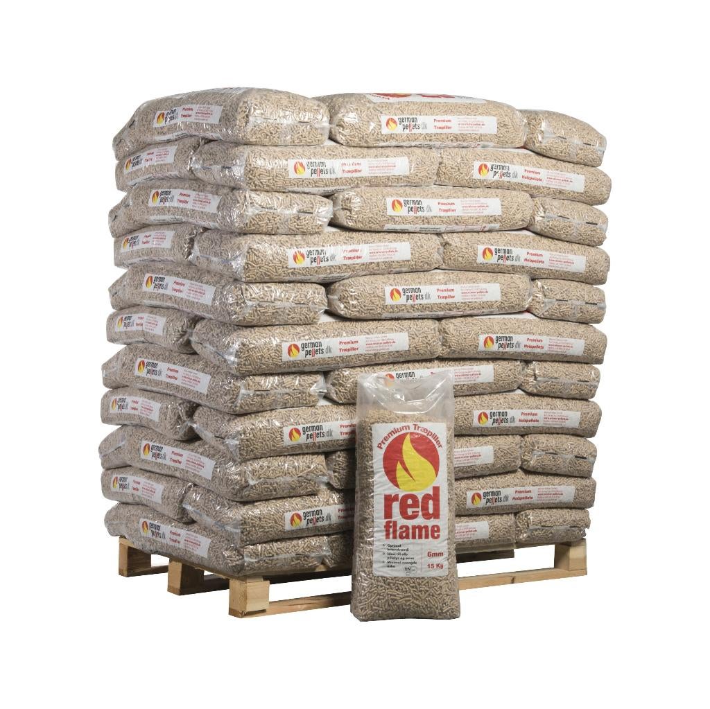 Red Flame pellets, houtpellets voor Uw pelletkachel, Tuin en Terras, Haardhout, Minder dan 3 m³, Ophalen, Overige houtsoorten