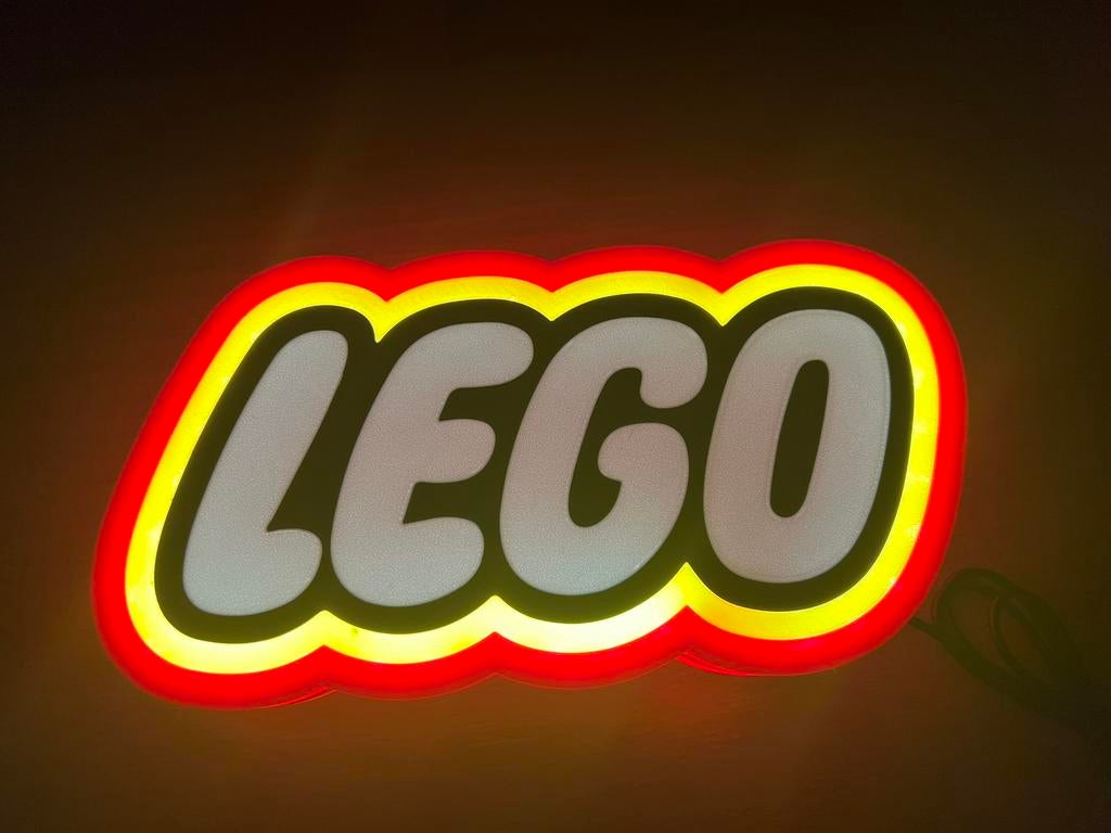 Lego ledlamp, Verzamelen, Merken en Reclamevoorwerpen, Ophalen of Verzenden, Nieuw, Lichtbak of (neon) lamp