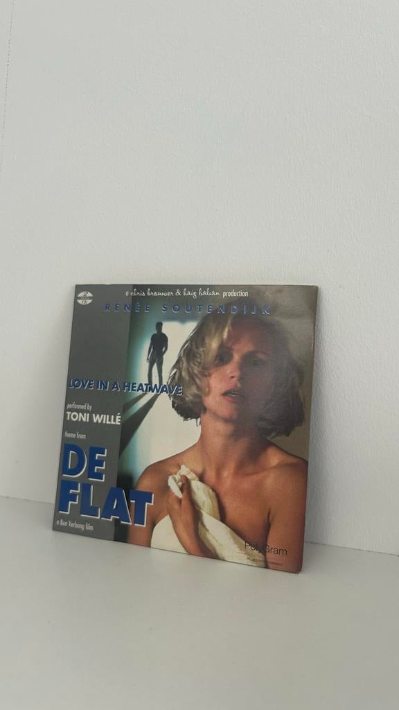 De Flat - Renée Soutendijk - Toni Willé Single, Cd's en Dvd's, 1 single, Ophalen of Verzenden, Zo goed als nieuw, Filmmuziek en Soundtracks