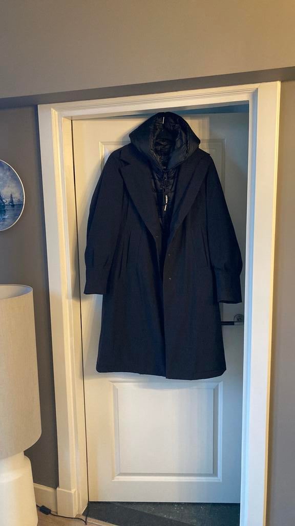 Prachtige winterjas Creenstone zwart maat 42, Kleding | Dames, Jassen | Winter, Ophalen of Verzenden, Zo goed als nieuw, Maat 42/44 (L)