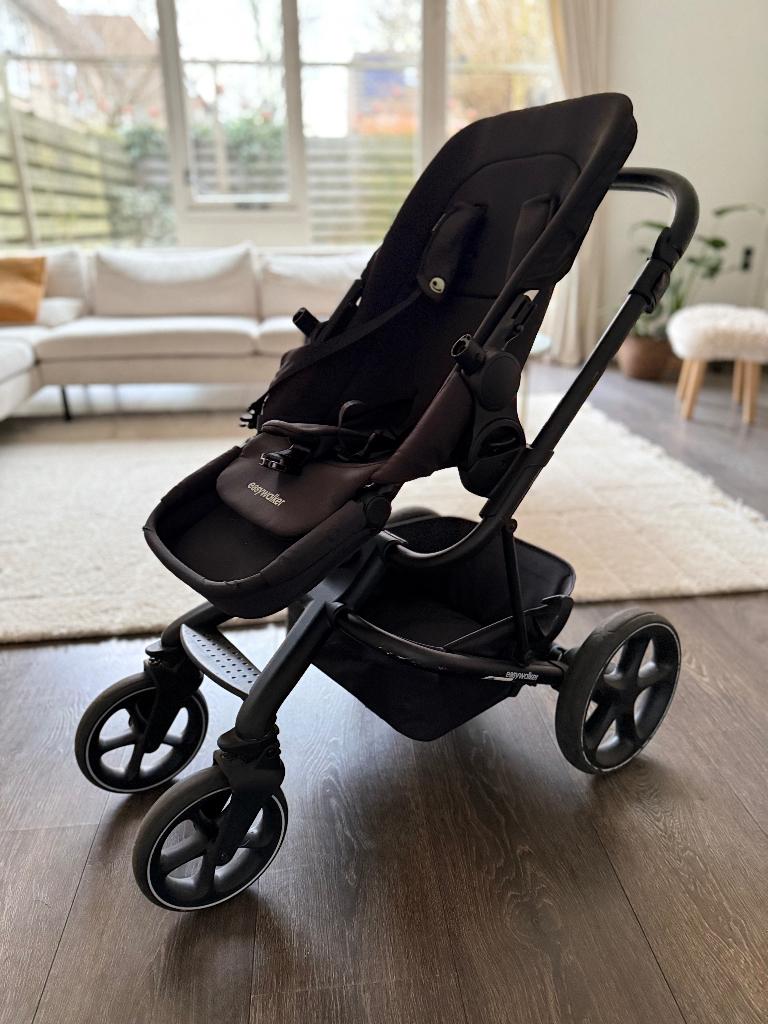 Easywalker Harvey combiset kinderwagen zwart, Kinderen en Baby's, Babywiegjes en Ledikanten, Ophalen, Gebruikt, Overige typen
