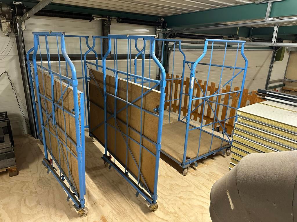 3 Opslag Karren - Inklapbaar & Direct Beschikbaar, Zakelijke goederen, Kantoor en Winkelinrichting | Magazijn, Stelling en Opslag