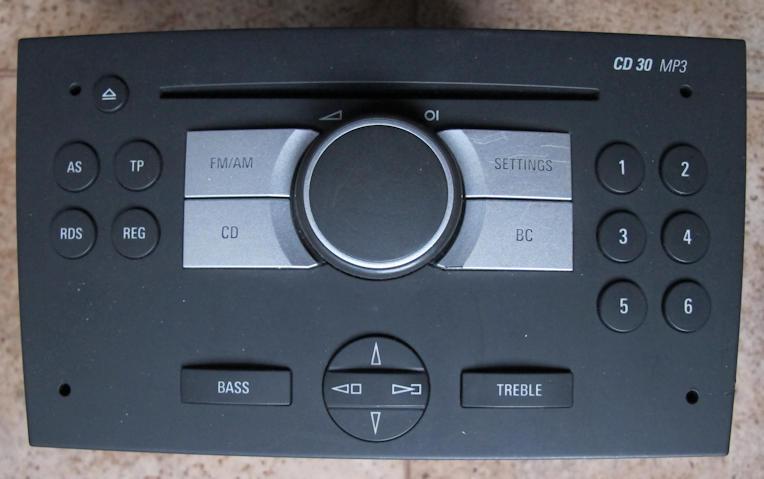 Autoradiomodule Opel Corsa C - CD30 MP3, Auto diversen, Ophalen of Verzenden, Gebruikt