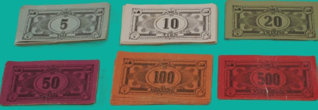Oud monopoly geld Nederland, Ophalen of Verzenden, Zo goed als nieuw