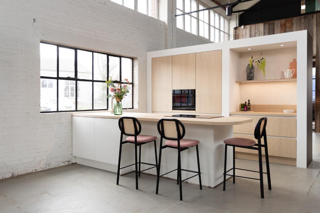 Eilandkeuken Noa compleet met apparatuur en garantie, Huis en Inrichting, Keuken | Complete keukens, Nieuw, Dubbelwandige keuken