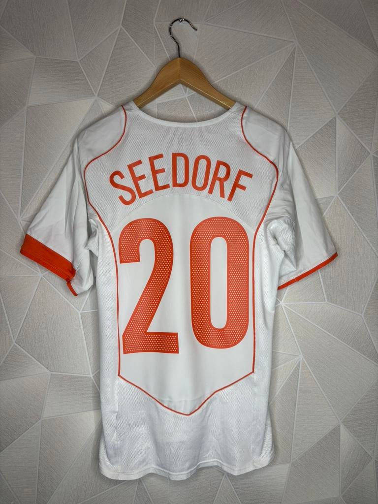 Nederland Uit 2004/2005 Seedorf, Maat S, Ophalen of Verzenden, Zo goed als nieuw, Shirt
