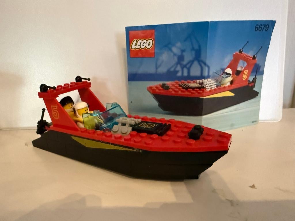 Lego 6679 speedboot, Ophalen of Verzenden, Zo goed als nieuw, Complete set, Lego