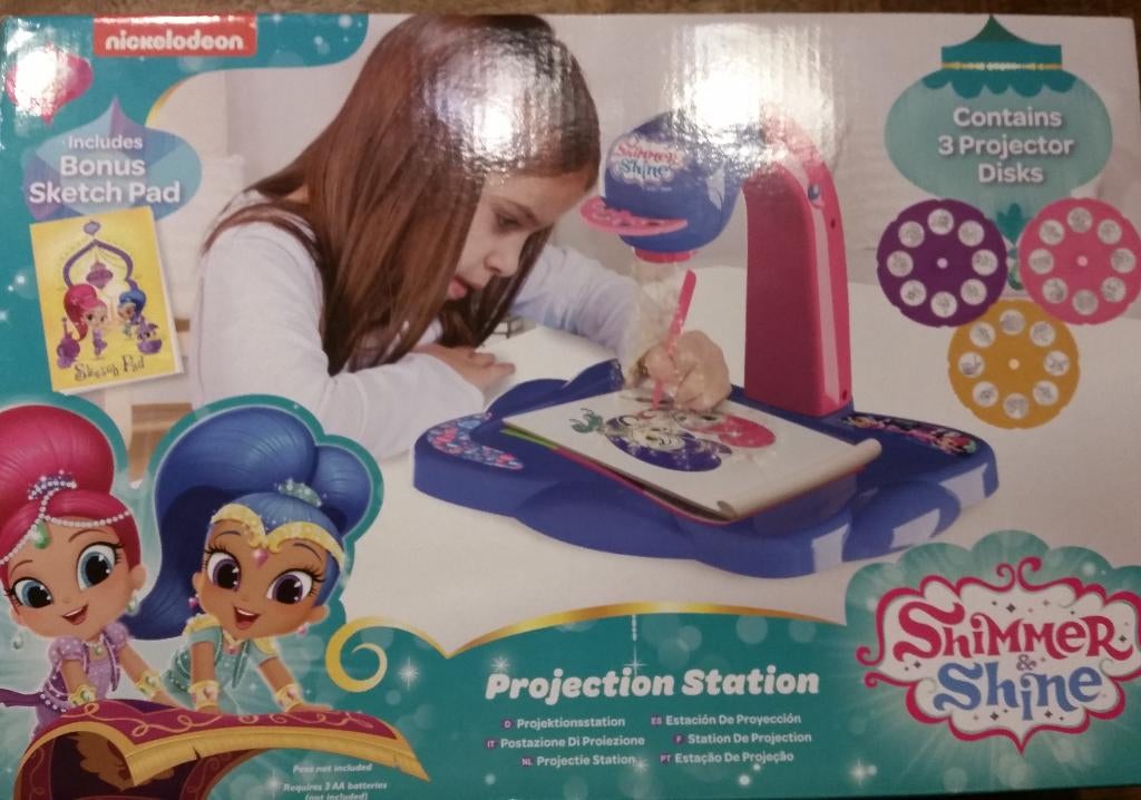 Projectie station Shimmer & Shine, Hobby en Vrije tijd, Tekenen, Nieuw, Overige typen, Ophalen of Verzenden