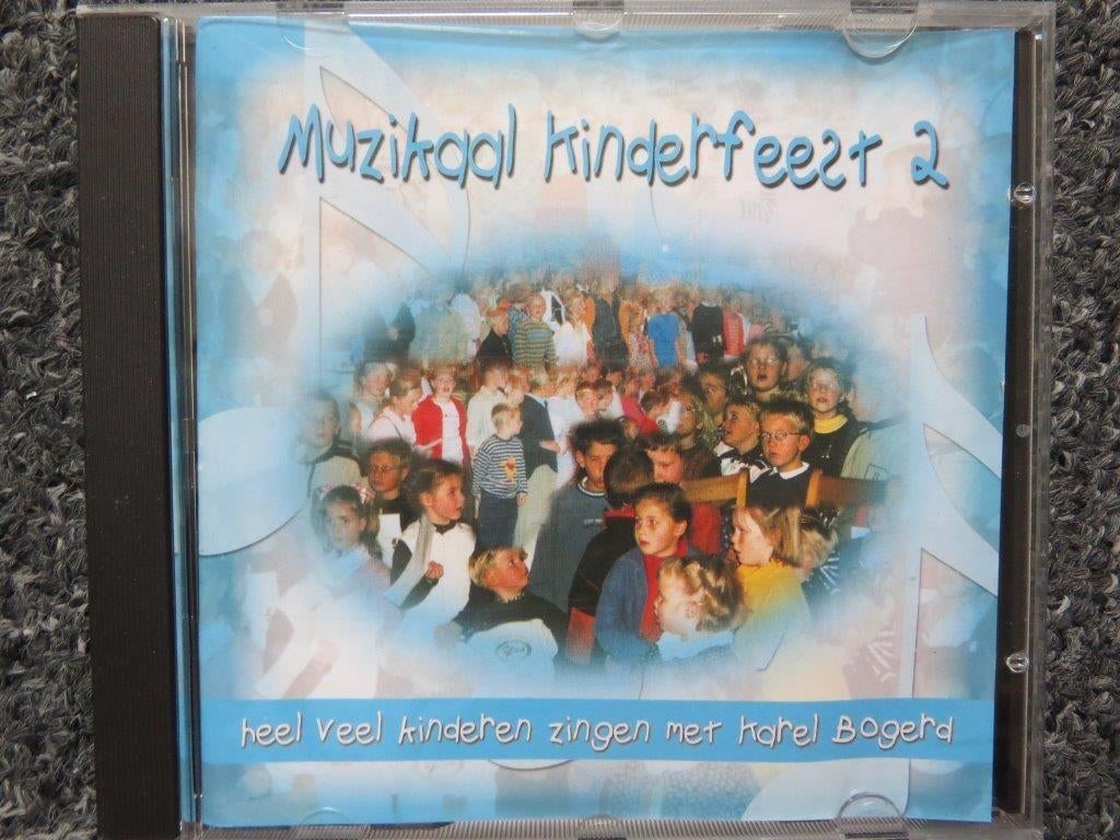 Cd: Muzikaal kinderfeest deel 2, Karel Bogerd en Martin Mans, Cd's en Dvd's, Cd's | Religie en Gospel, Zo goed als nieuw, Gospel