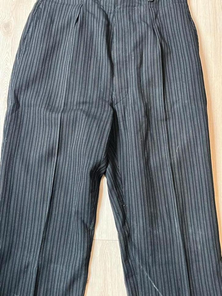 Boeren bruiloft broek, Ophalen, Gedragen, Blauw