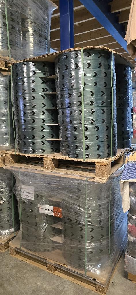PET Omsnoerband 9x0,59 Groen – Nieuw – Pallet / Per Rol, Zakelijke goederen, Partijgoederen en Retail | Verpakking en Verzending