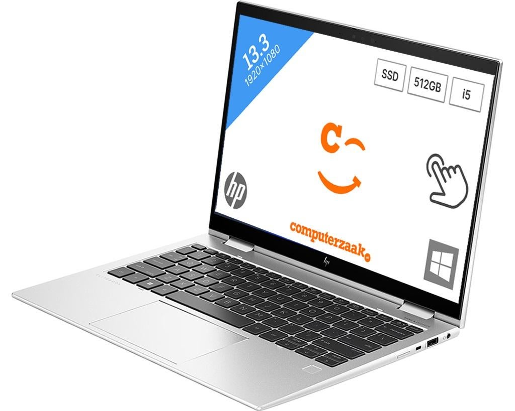 HP Elite x360 830 G10/Intel Core i5 1.30GHz/32GB/512GB, Computers en Software, Windows Laptops, 2 tot 3 Ghz, Support.hp.com, 13 inch