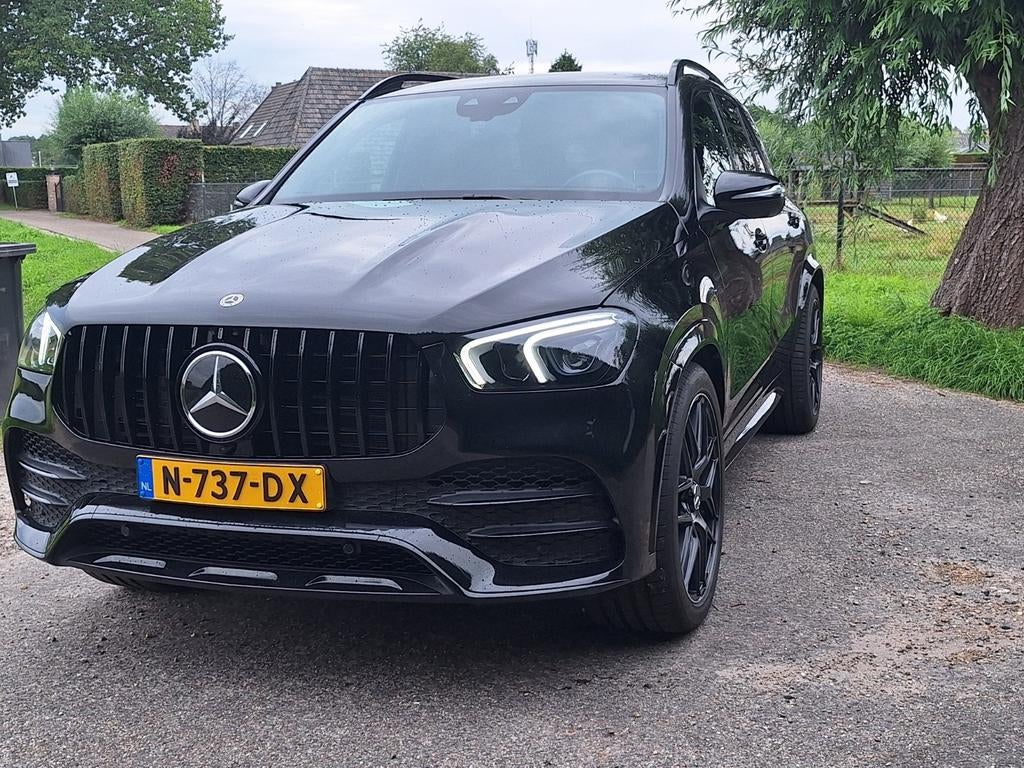 mercedes-benz  gle 350 hybride amg line !!, Auto's, Automaat, Zwart, Bedrijf, Vierwielaandrijving