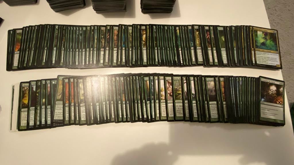 Magic kaarten FRANS - Complete Box, Ophalen of Verzenden, Gebruikt, Meerdere kaarten