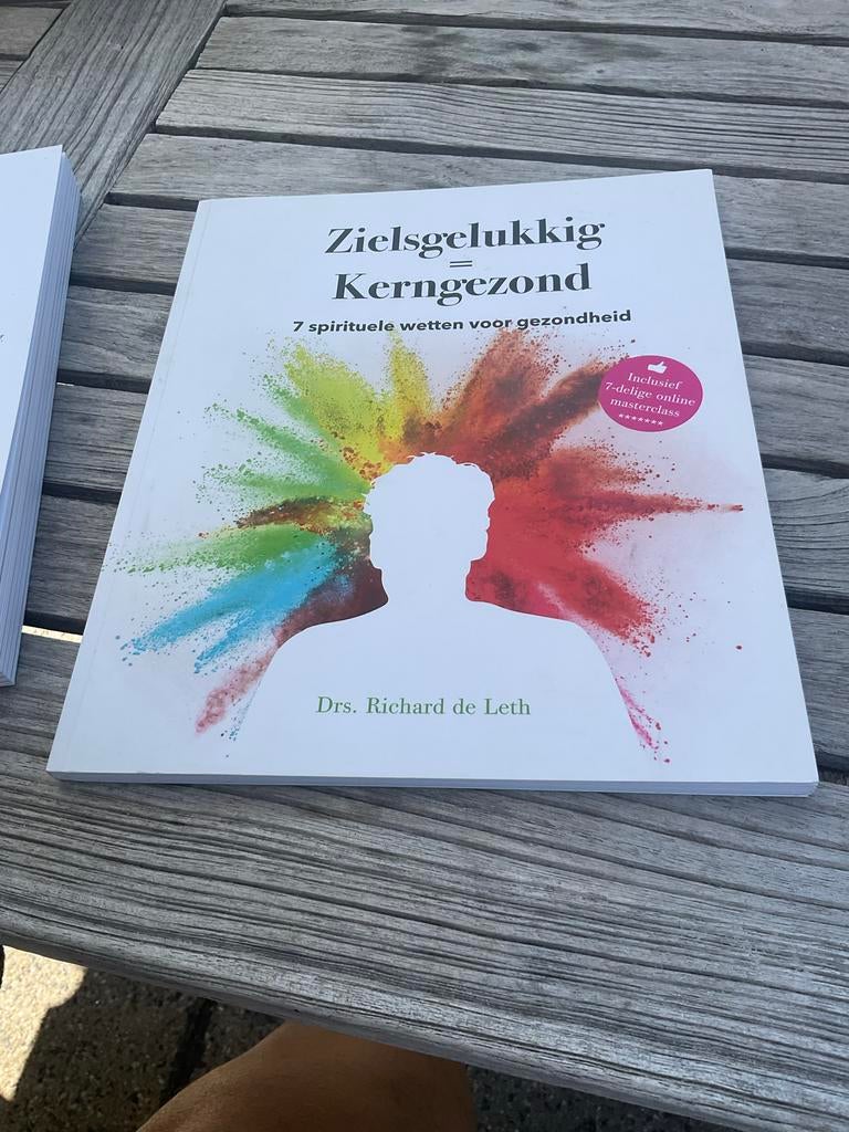 Richard de Leth - Zielsgelukkig = Kerngezond, Boeken, Ophalen of Verzenden, Zo goed als nieuw, Richard de Leth