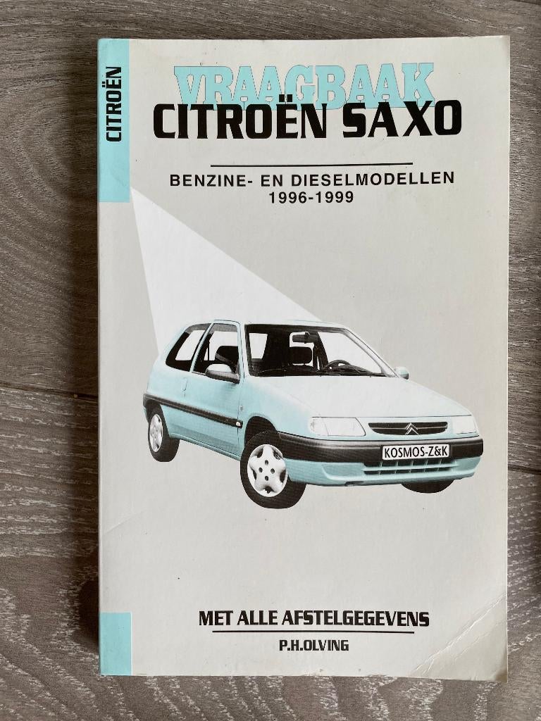 Vraagbaak Citroen Saxo Benzine- en Dieselmodellen 1996-1999, Auto diversen, Handleidingen en Instructieboekjes, Ophalen of Verzenden