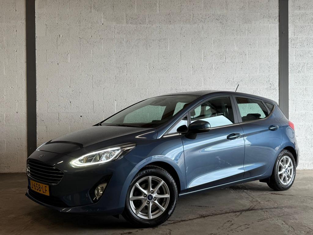 Ford Fiësta 1.0 Ecoboost Hybrid Titanium 125pk CLIMA CARPLAY, Auto's, Ford, Voorwielaandrijving, USB, Stof, Met garantie (alle)