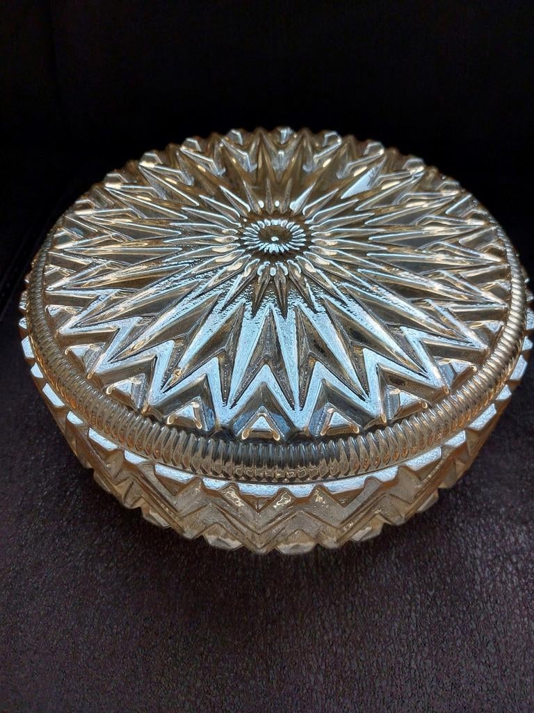 Vintage plafonnière / plafondlamp, Ophalen of Verzenden