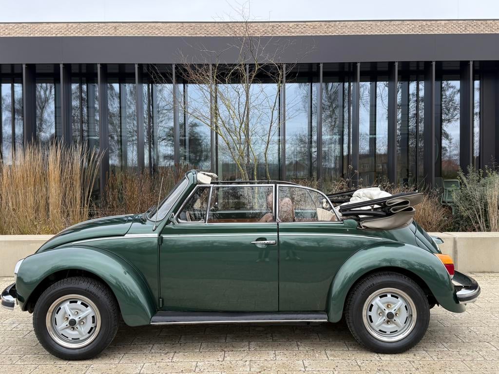 Prachtige Volkswagen Kever 1303 Karmann Cabriolet, Auto's, Achterwielaandrijving, 4 cilinders, Cabriolet, 1600 cc
