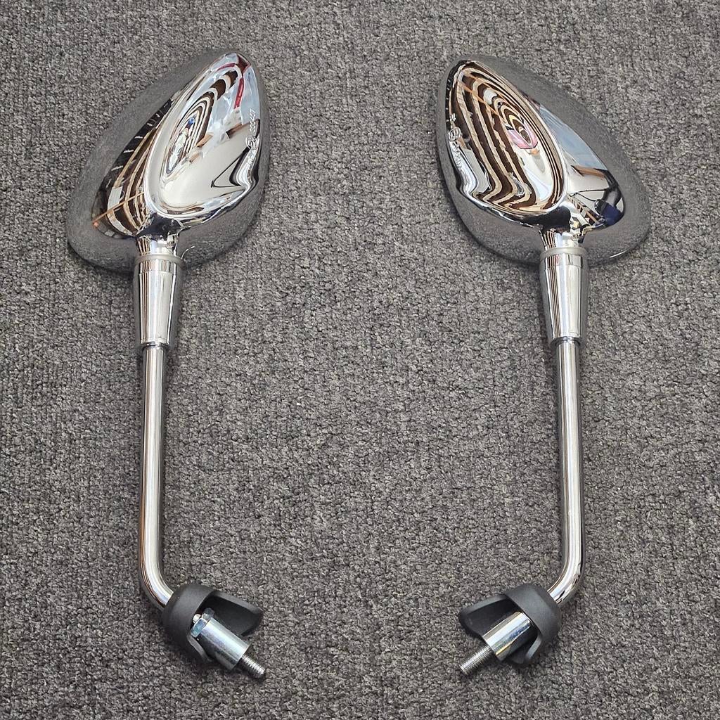Chroom Spiegelset Links + Rechts – Vespa Sprint | Nieuw, Verzenden, Nieuw, Overige typen, Vespa