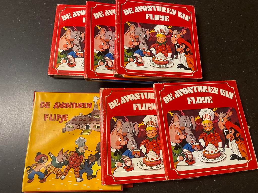 36 flipje boekjes + 6 albums, Meerdere comics, Ophalen of Verzenden, Gelezen, Europa