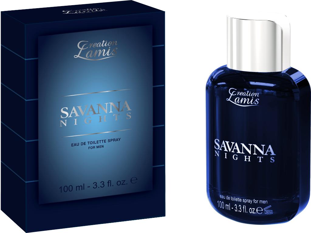 Savanna Nights parfum voor heren 100ml van Creation Lamis, Ophalen of Verzenden, Nieuw