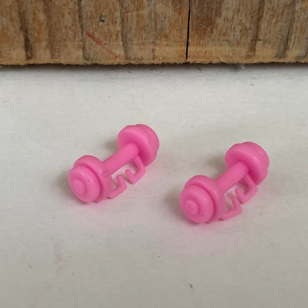 Gewichten voor Barbie fitness gym gymnastik, Ophalen of Verzenden, Zo goed als nieuw, Barbie